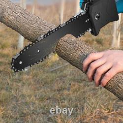 10 inches Cordless Electric chainsaw One-Hand Saw Wood Cutter +2 Batteries AN