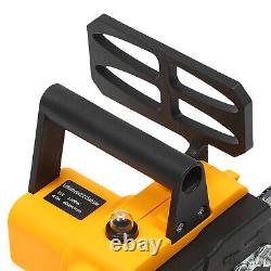 12 21v-2 Battery Chainsaw With Battery Charger Handheld Lightweight Kit Cordless