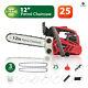 12 Petrol Chainsaws 25cc 2-stroke With3pcs Chains 10 Cordless Electric Cut Tree
