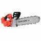 12-inch 1280w Cordless Chainsaw Handheld Cutter Felling Trees Rechargeable