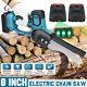 1200w Cordless Electric Chain Saw Wood Mini Cutter One-hand Saws Woodworking Cc