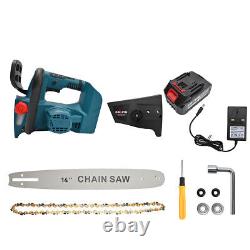 14'' 16 Brushless Chainsaw Cordless Wood Cutting Saw Cutter For Makita Battery