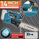 14'' Electric Chainsaw Cordless Powerful Brushless Wood Cutter Saw For Makita Gl