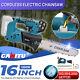 16 Brushless Chainsaw Electric Cordless Wood Cutter Chain Saw For Makita 21v Uk