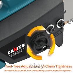 16 Brushless Chainsaw Electric Cordless Wood Cutter Chain Saw For Makita 21V UK