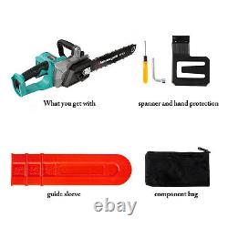 16 Cordless Chain Saw Brushless Chainsaw For Makita 36V 2x18V 2x 6.0Ah Battery