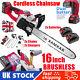 16 Cordless Electric Chainsaw Brushless Powerful Wood Cutter 2 Battery 2 Chains