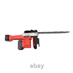 16'' Electric Cordless Chainsaw Power Wood Cutter Saw + 2 Battery For Makita 21V
