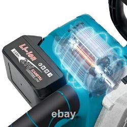 16'' Electric Cordless Chainsaw Powerful Wood Cutter Saw + 2 Battery For Makita