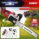 16'' Electric Cordless Chainsaw Powerful Wood Cutter Saw+2 Battery For Makita Uk