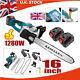 16'' Electric Cordless Chainsaw Powerful Wood Cutter Saw 2 Battery For Makita Uk