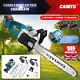 16'' Electric Cordless Chainsaw Powerful Wood Cutter Saw With 2 Battery For Makita