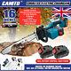 16 Safe Electric Cordless Chainsaw One-hand Saw Wood Cutter Tool + 2 Batteries