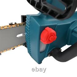 16in Electric Chainsaw Cordless Brushless Wood Saw Cutter Body 1200W Powerful UK