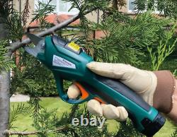 2-in-1 Cordless Electric Pruner with Telescopic Pole Handheld Lightweight