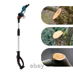 2 in 1 Long Reach Pole Chainsaw Pruner Garden Lopper Cordless Wood Cutter 21-36V