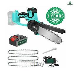 20V Cordless Chainsaws 8 Mini One Handed with Battery Electric Top Handle