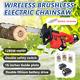 21+21v 16'' Electric Cordless Chainsaw Chain Saw Wood Cutting Tools With Battery