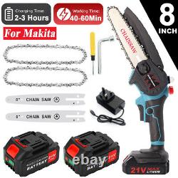 4-16 Electric Cordless Chainsaw Wood Cutter Saw withOiling System For Makita