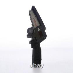 4 Inch Mini One-handed Electric Cordless Chain Saw Fit Wood Cutting Tree Pruning