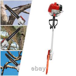 43CC 2Stroke Cordless Pole Saw Tree Trimming Pole Saw Branch Pruning Saw 1250W