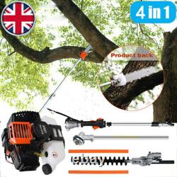 52cc Petrol Multi Function 5 in1 Garden Tool Brush Cutter Grass Trimmer Chainsaw