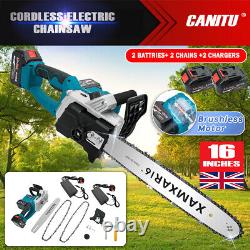 6'' 8'' 10'' 12'' 16'' Electric Cordless Mini Chainsaw Powerful Wood Cutter Saw