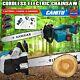 6'' 8'' 10'' 16'' Electric Chainsaw Powerful Wood Cutter Saw +battery & Charger