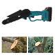 750w 6 Mini Electric Cordless Chain Saw Handheld Pole Saw Battery Rechargeable