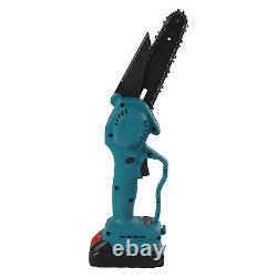 750W 6 Mini Electric Cordless Chain Saw Handheld Pole Saw Battery Rechargeable