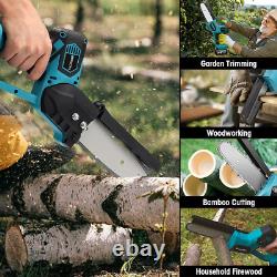 8 Inch Chainsaws Battery Powered, Electric Cordless Chainsaw Cordless Battery