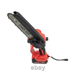 8 Inch Electric One-Hand Saw Mini Chainsaw Cordless Chainsaw with Battery 800W NEW