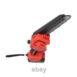 8 Inch Electric One-Hand Saw Mini Chainsaw Cordless Chainsaw with Battery 800W NEW