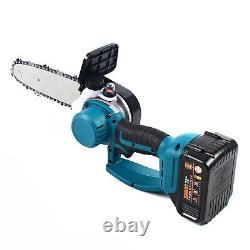 8 Mini Cordless Chainsaw Electric One-Hand Saw Wood Trimming Cutter Garden Tool