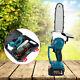 8 Inch Mini Cordless Chainsaw Electric One-hand Saw Wood Trimming Cutter Tool
