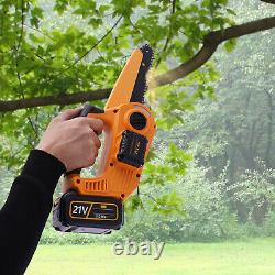 800W Chainsaw Battery Powered Cordless Electric Chainsaw with Brushless Motor