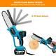 Aproti 8inch Cordless Mini Chain Saw Electric Chainsaw For Woodworker Handheld