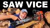 Awesome New Chainsaw Sharpening Tool Bar Vice