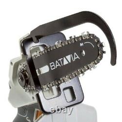 Batavia 7063726 Nexxsaw Cordless 1 Handed Chainsaw 1 x 2.0Ah Battery + Ext Pole