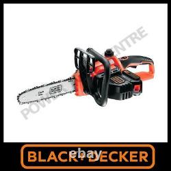 Black & Decker GKC1825L20 18V Li-ion Cordless Electric Chainsaw 25cm 1 x 2.0ah