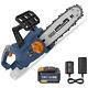 Blue Ridge Br8350 18v 25cm Cordless Electric Chainsaw (new And Unused)