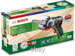 Bosch Home and Garden Cordless Saw EasyCut 12 NanoBlade technology, without