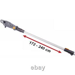 CORDLESS ELECTRIC TREE POLE SAW CHAINSAW PRUNER TELESCOPING BRANCH TRIMMER 2Ah