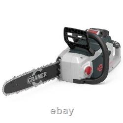 CRAMER CORDLESS CHAINSAW 40v 35cm 6Ah WITH BATTERY AND CHARGER