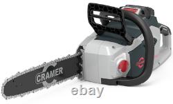 CRAMER CORDLESS CHAINSAW 40v 40cm 6Ah WITH BATTERY AND CHARGER