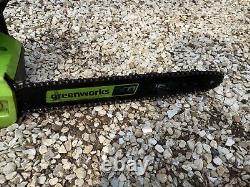 Chainsaw Cordless Electric Garden Tool 40cm Greenworks 60V Bare Tool