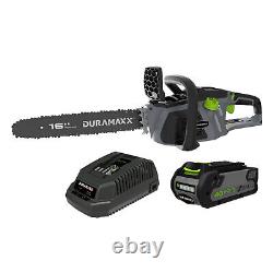 Cordless 40V Chainsaw Greenworks Duramaxx with battery and charger