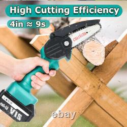 Cordless Electric Pruning Mini Electric Saw Chain Saw Shears Saws with Battery