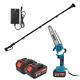 Cordless Pole Chain Saw Electric Extendable Chainsaw Tree Pruner Trimmer Battery