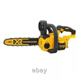 DEWALT 12-inch 20V MAX XR Lithium-Ion Cordless Brushless Chainsaw (Tool Only)